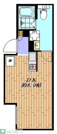 Flat K KASUYAの物件間取画像
